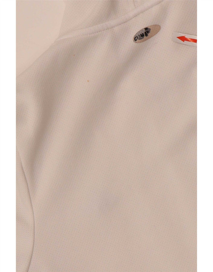 Adidas Dame Hættetrøje Sweater UK 12 Medium White Polyester