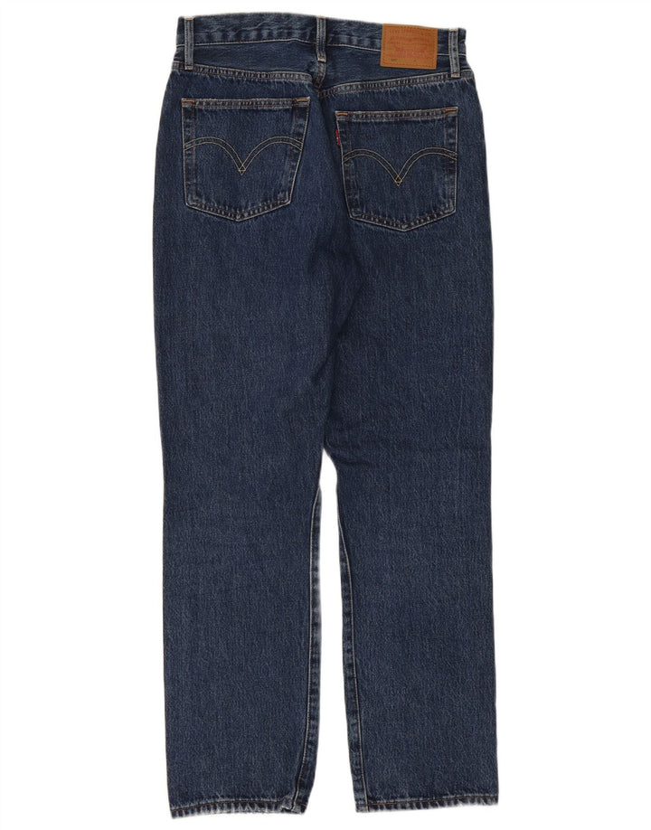 Levi's Herre 501 Straight Jeans W28 L28 Blå Bomuld