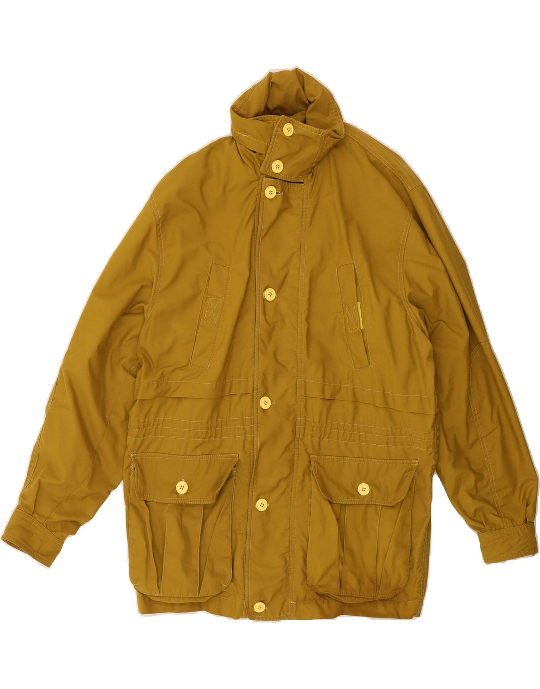 POLBOT Mens Windbreaker Jacket UK 40 Large Khaki Vintage Polbot and Second-Hand Polbot from Messina Hembry 