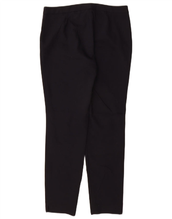 CALVIN KLEIN Dame Slim Chino Bukser US 6 Medium W28 L28 Marineblå