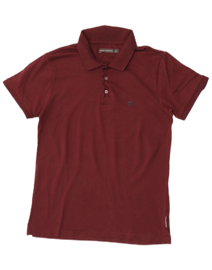 French Connection Poloshirt til mænd Medium rødbrun bomuld