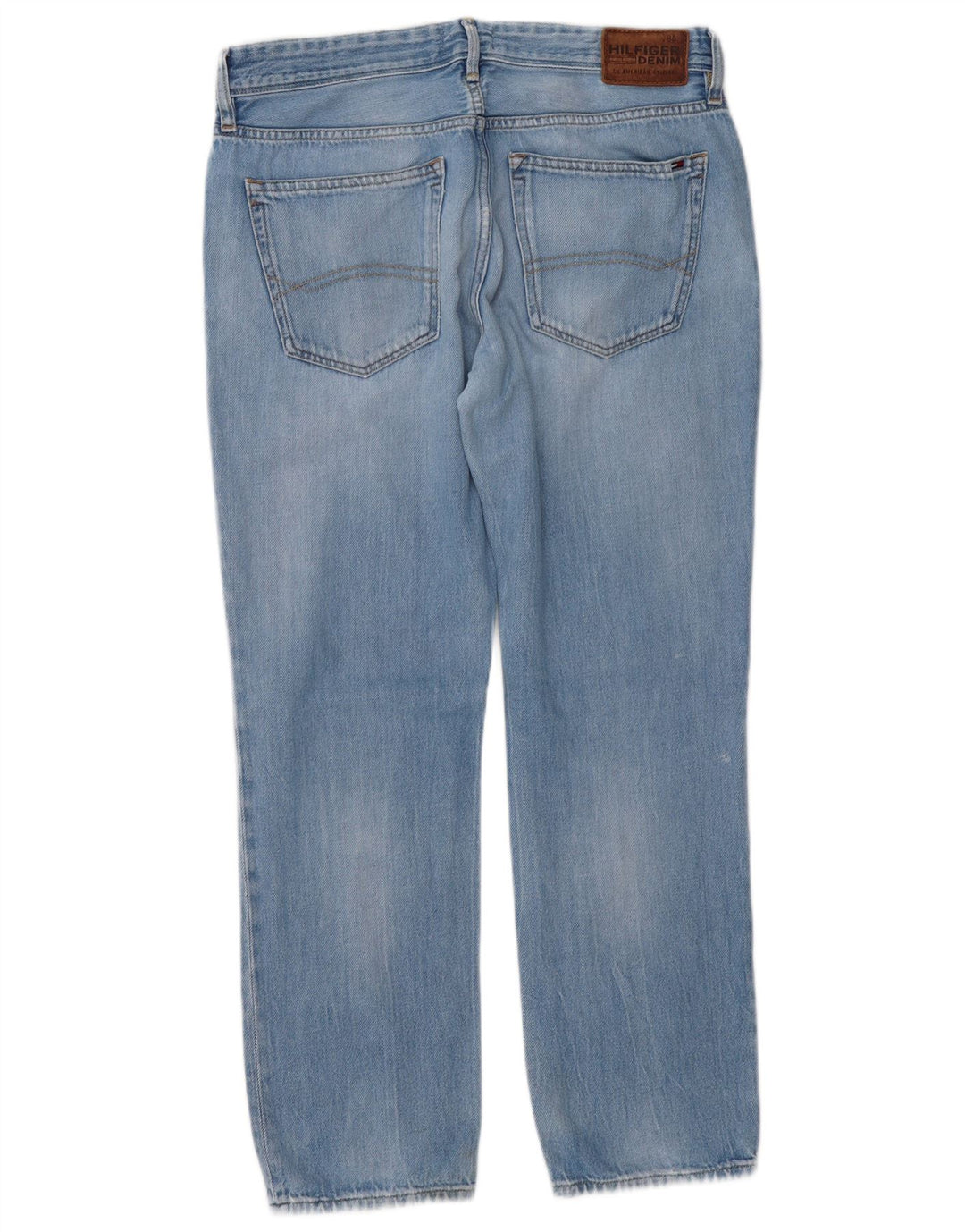 Tommy Hilfiger Straight Jeans til mænd W34 L30 Blå