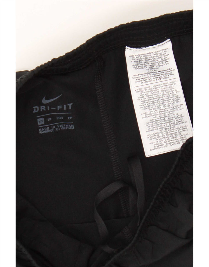 Nike Dame Dri Fit sportsshorts UK 4 XS sort polyester