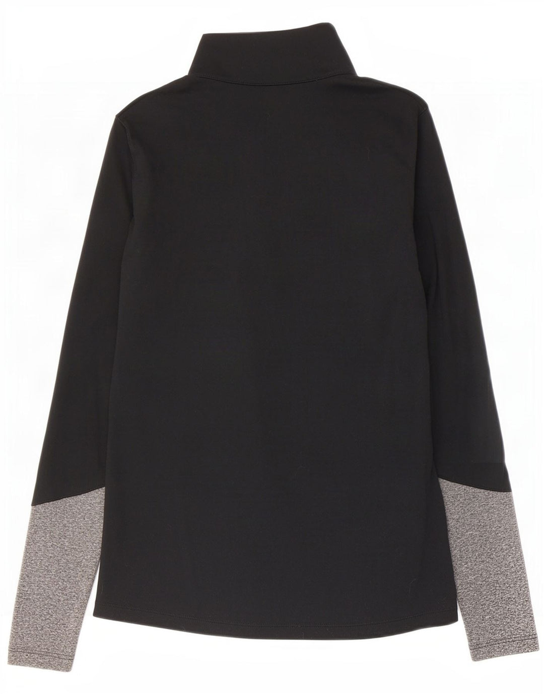 Under Armour Dame Pullover Træningsdragt Top UK 6 XS Sort Colourblock