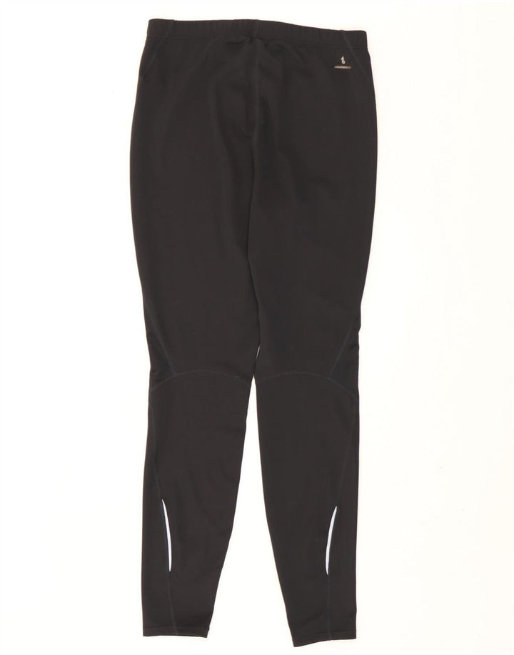 New Balance Dame Leggings UK 14 Large Black Polyester