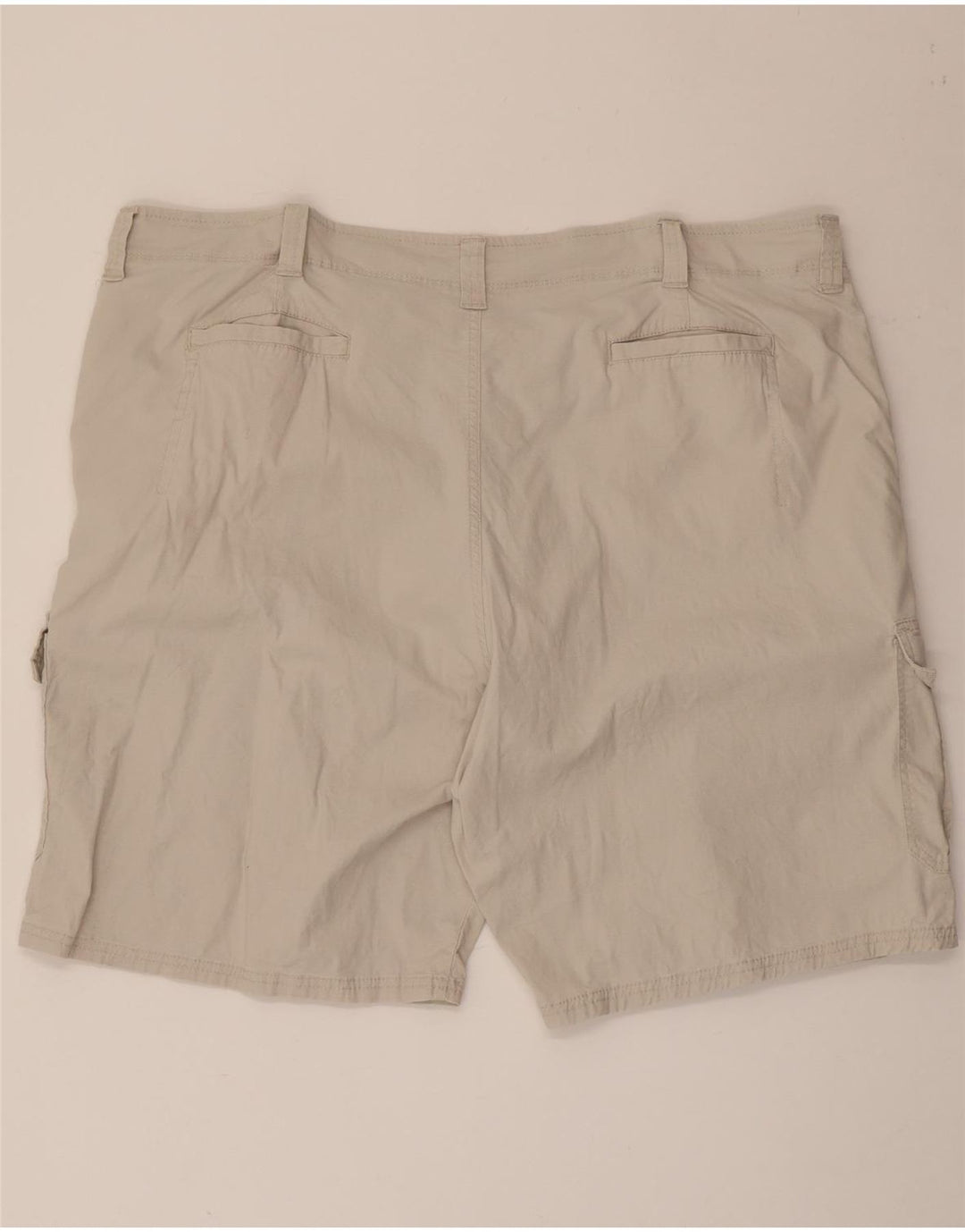 WRANGLER Herre Cargo Shorts W44 2XL Beige Bomuld