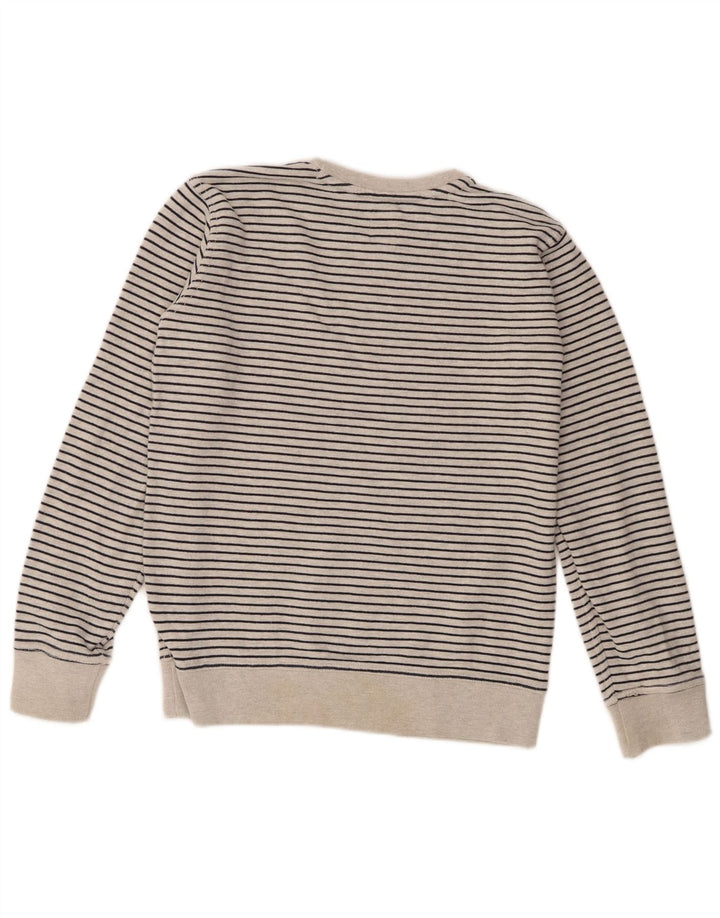 Besætningstøj Drenge Grafisk Sweatshirt Jumper 10-11 år Gråstribet