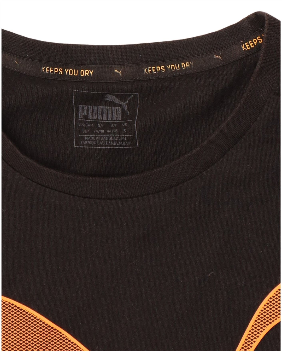 PUMA Herre grafisk T-shirt Top Lille Sort