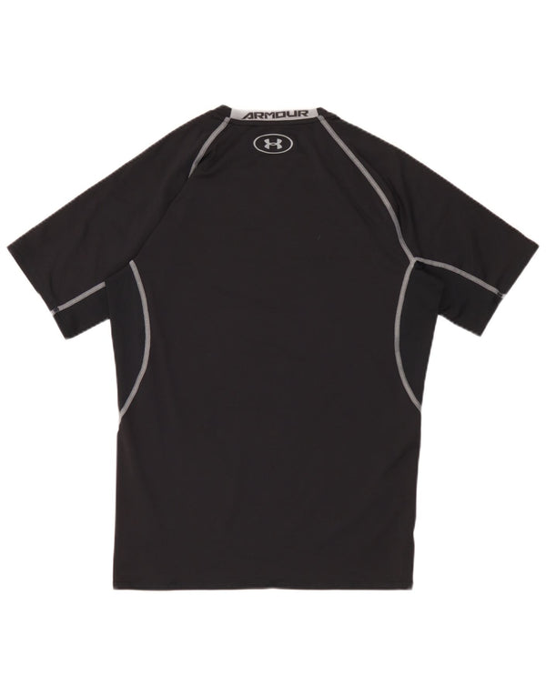 Under Armour Mens Heat Gear Graphic T-Shirt Top XL Black