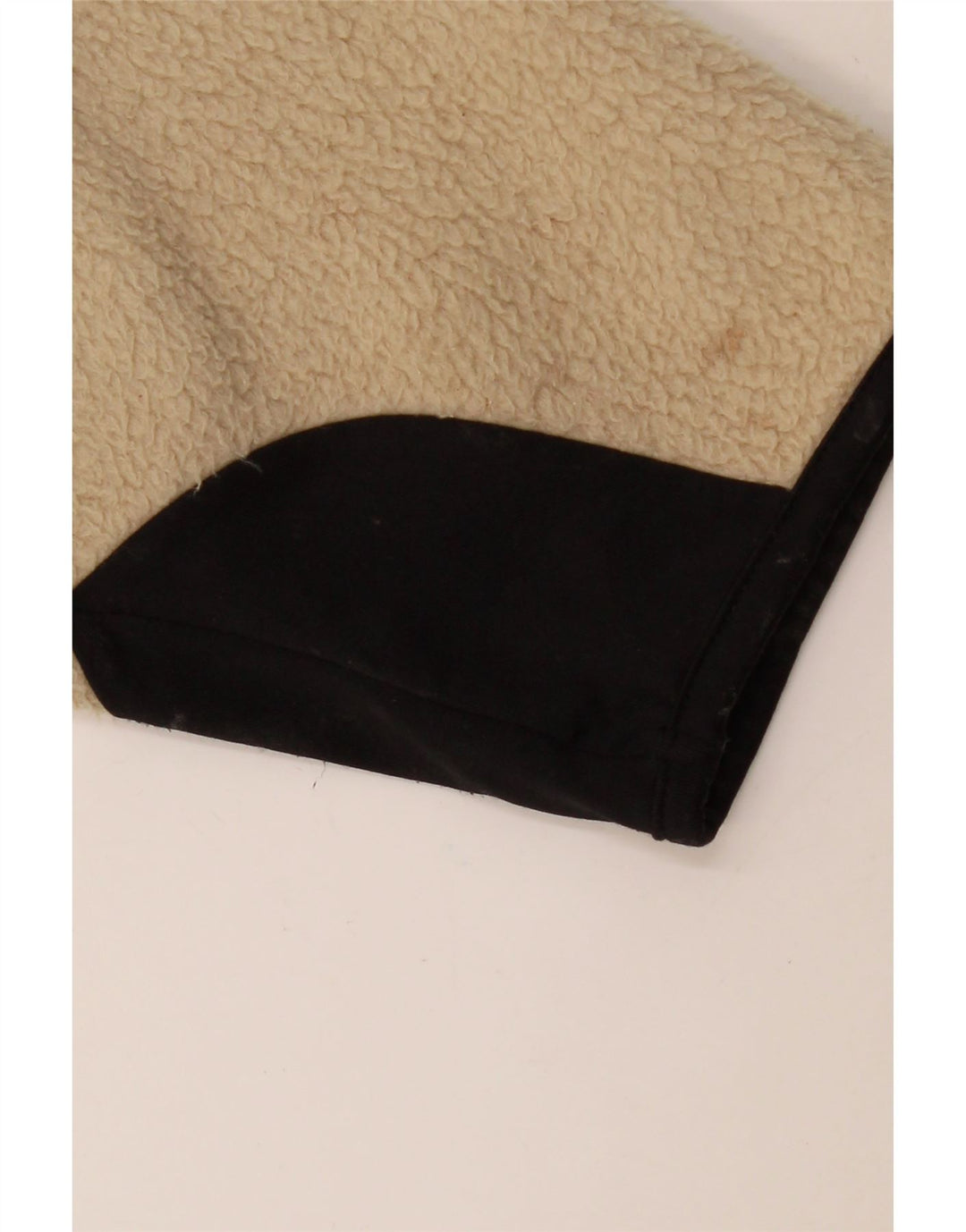 FILA Fleecejakke til mænd UK 36 Small Beige Colourblock Polyester