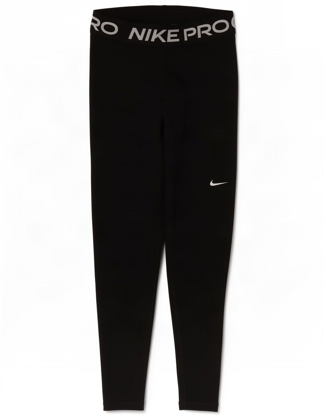 Nike Dame Dri Fit Grafiske Leggings UK 14 Medium Sort