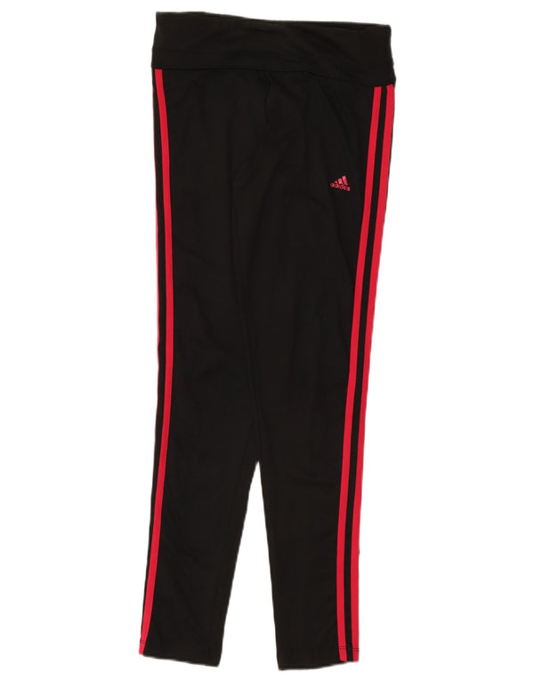 Adidas Womens Climalite Leggings UK 4/6 XS Sort polyester