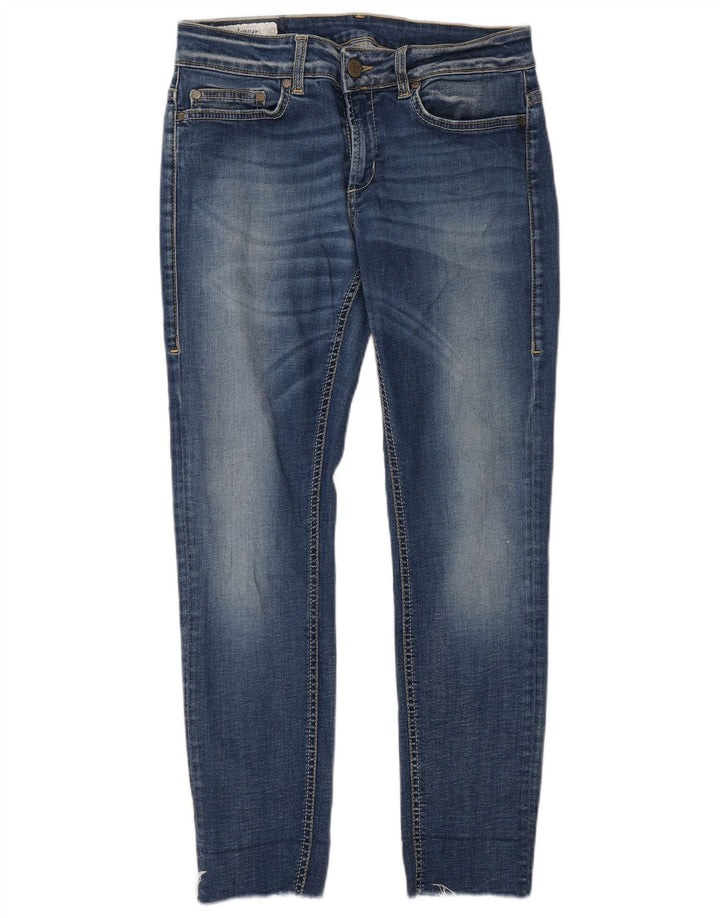 Dondup Dame Slim Jeans W29 L27 Blå Bomuld