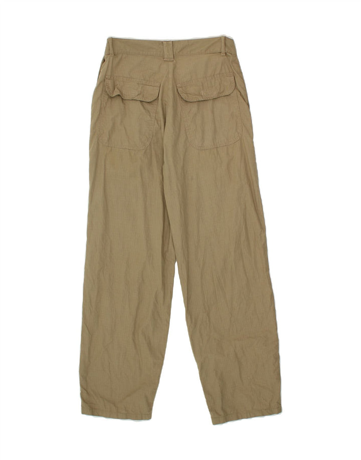 MASH Womens Straight Casual Trousers W30 L28 Beige Check Vintage Mash and Second-Hand Mash from Messina Hembry 