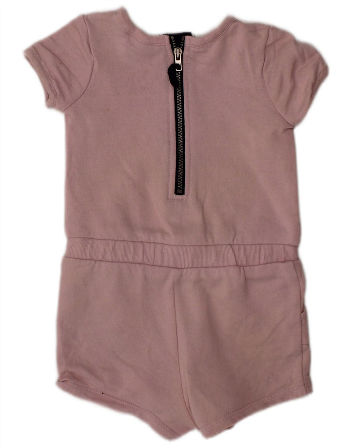 TOMMY HILFIGER Babypiger Playsuit 6-9 måneder Pink Stribet Bomuld