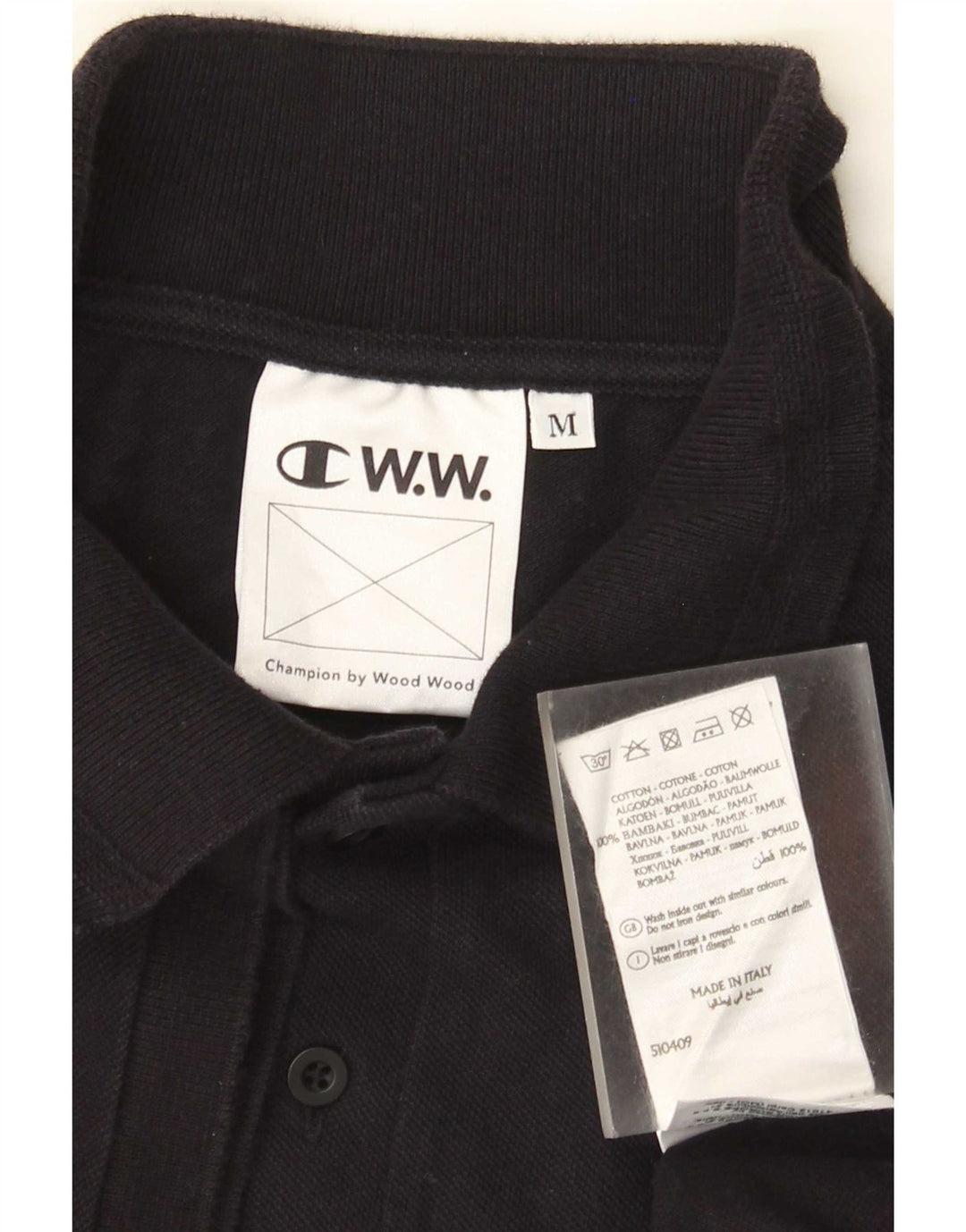 Champion herre poloshirt Medium marineblå bomuld