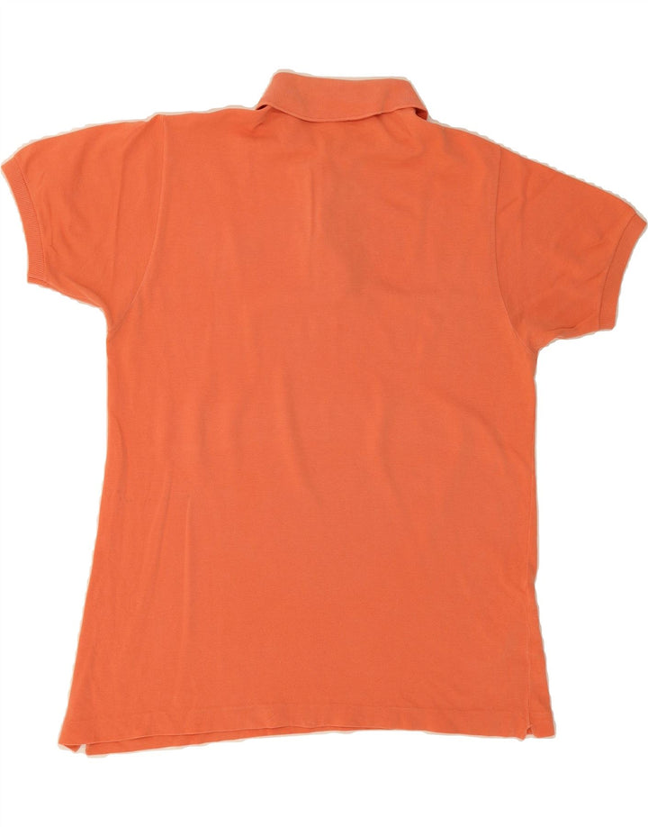 LACOSTE Mens Polo Shirt Large Orange Cotton Vintage Lacoste and Second-Hand Lacoste from Messina Hembry 