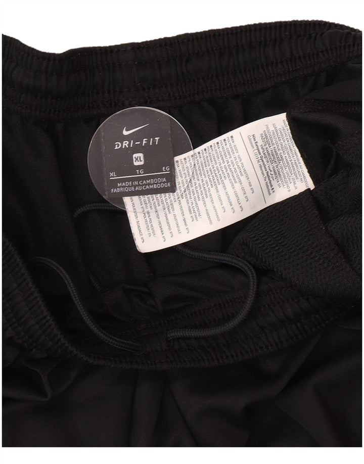 Nike drenge Dri Fit træningsdragt bukser 13-14 år XL sort polyester