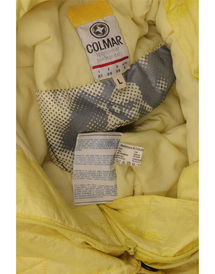 Colmar Dame Ski Jumpsuit UK 16 Stor Gul Polyester