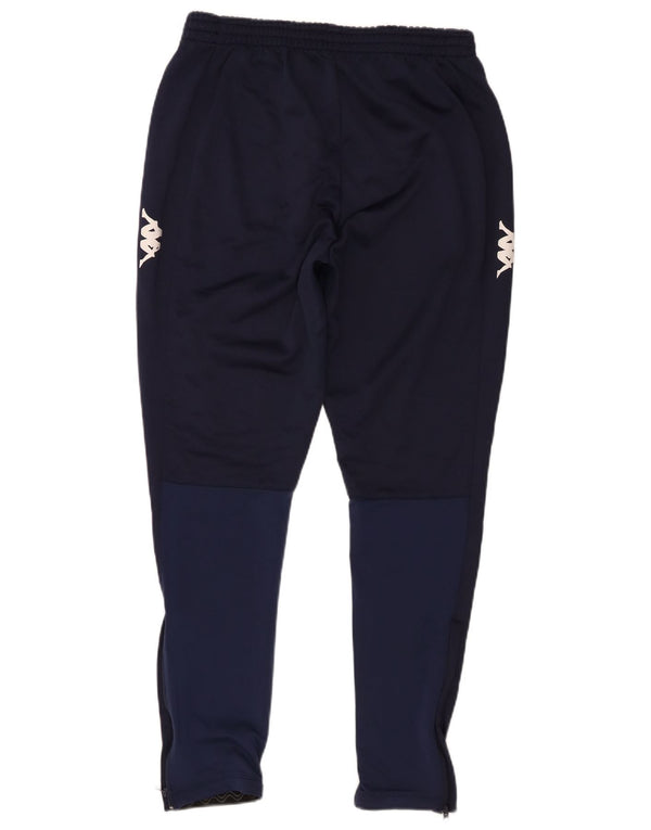 Kappa Herre grafisk træningsdragt Bukser Large Navy Blue Colourblock