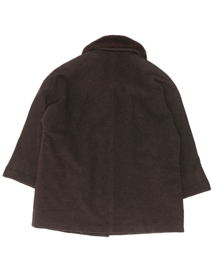 Penny Black Dame 4 Knapper Oversized Blazer Jacket IT 42 Medium Grey Uld