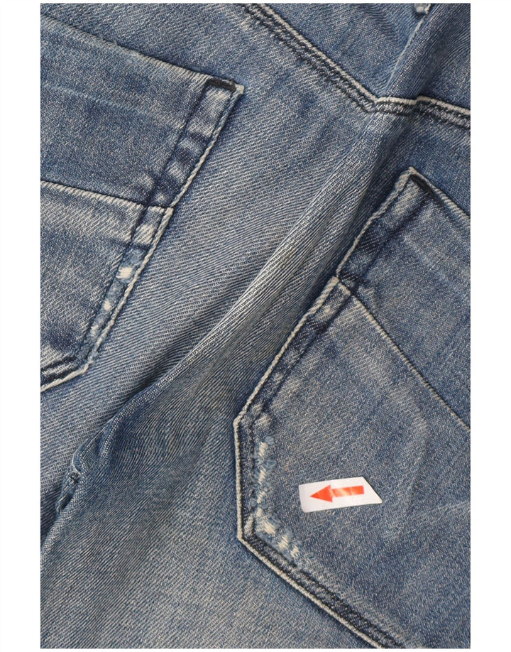 DIESEL Dame Nevy Slim Jeans W30 L27 Blå Bomuld