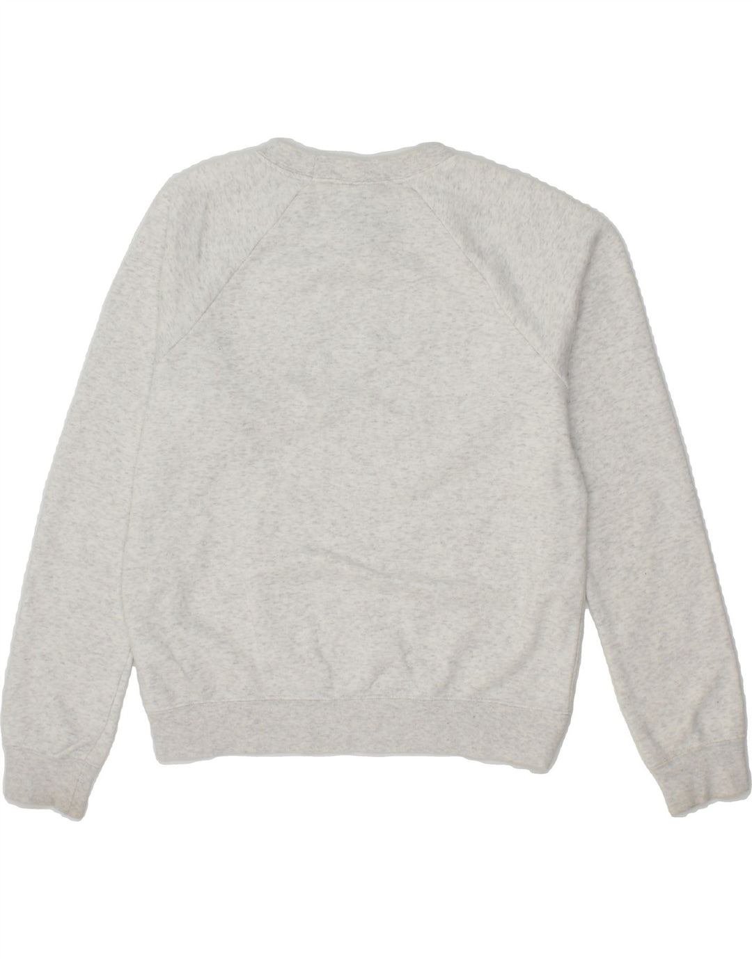 NIKE Womens Oversized Graphic Sweatshirt Jumper UK 6 XS Grey Cotton Vintage Nike and Second-Hand Nike from Messina Hembry 