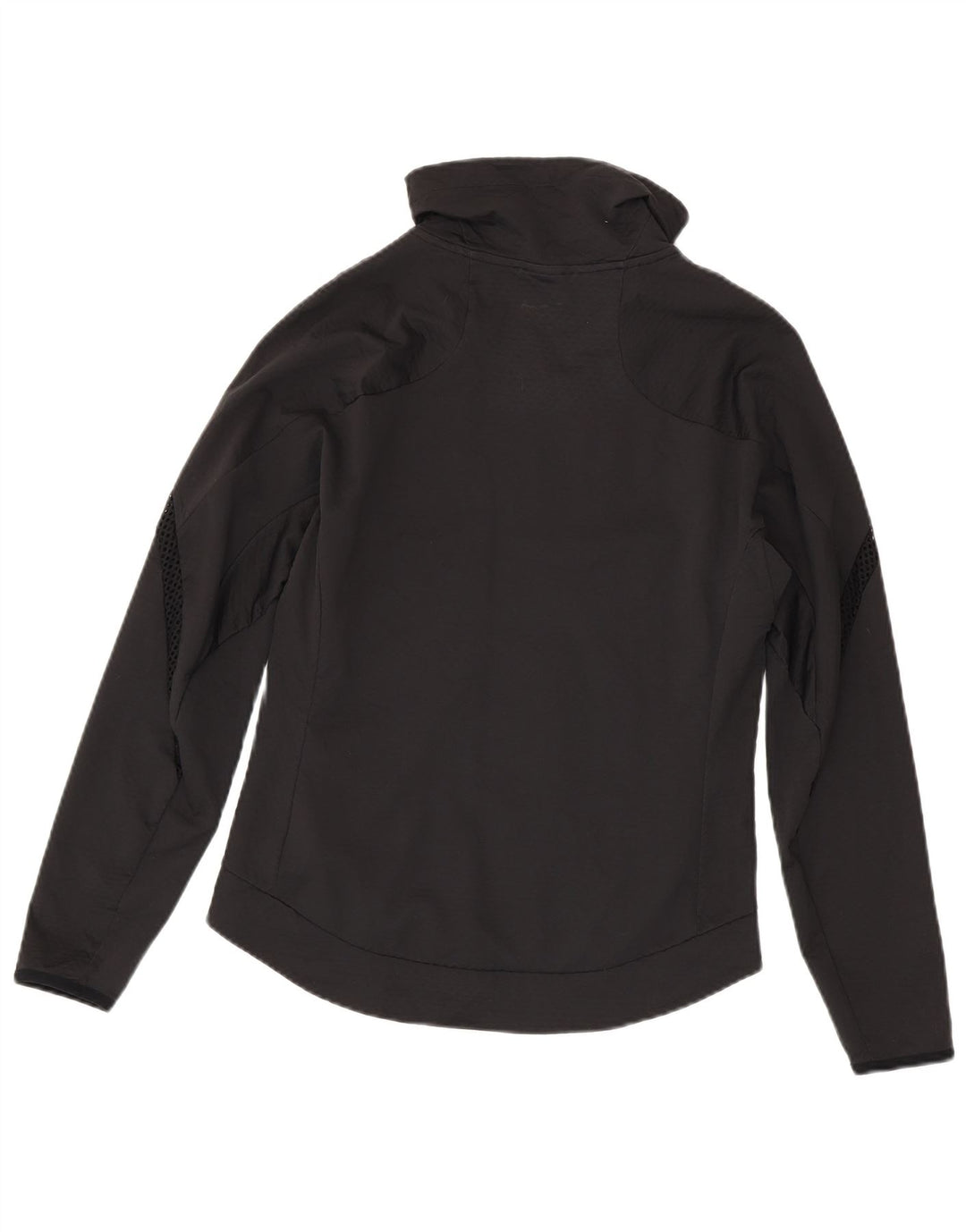 Nike Herre Dri Fit Pullover med lynlås-hals Træningsdragt Top Lille sort polyester