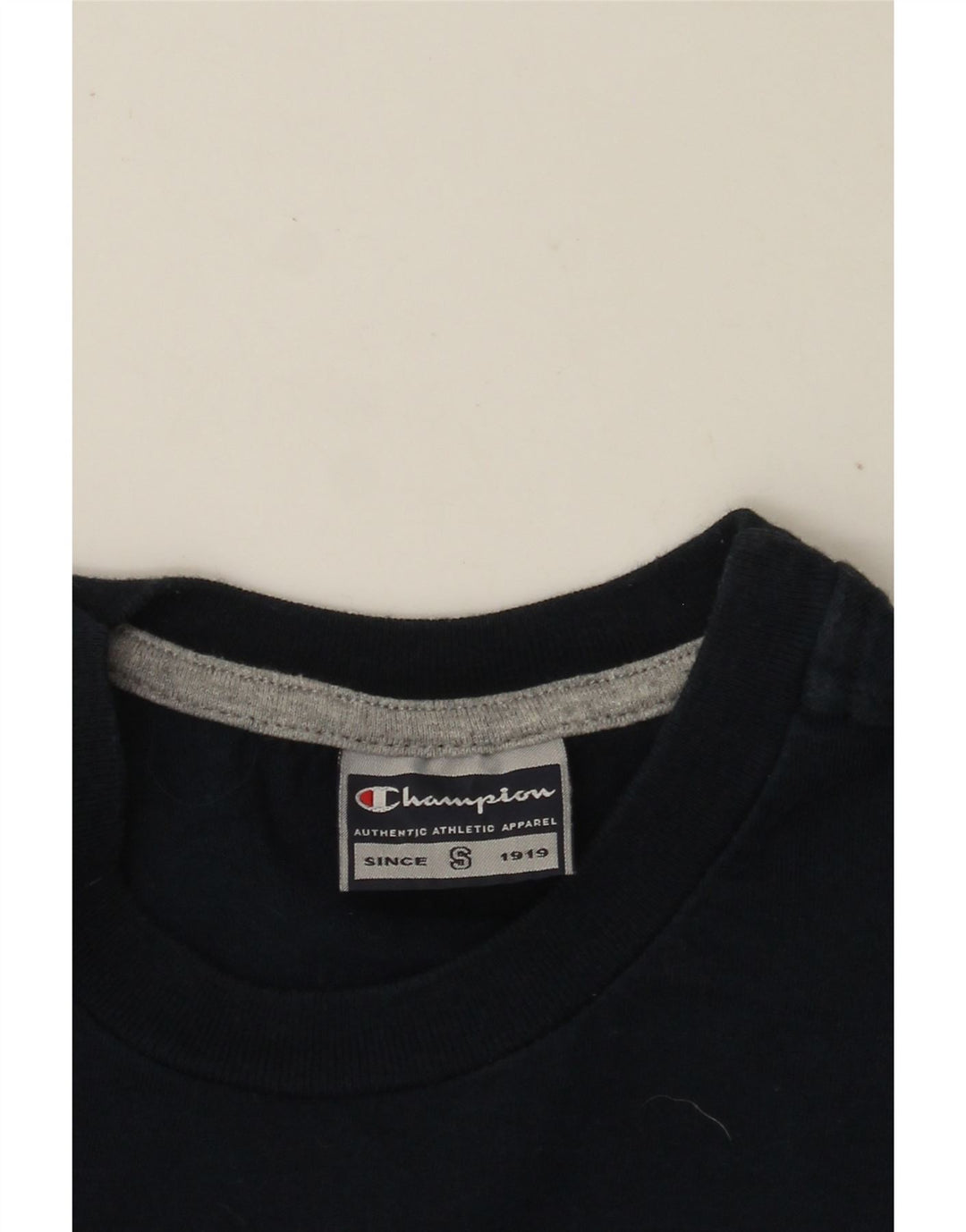 CHAMPION Mens Vest Top Small Navy Blue