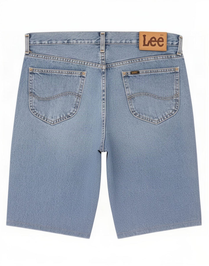 Lee Herre Brooklyn Denim Shorts Large W36 Blå Bomuld
