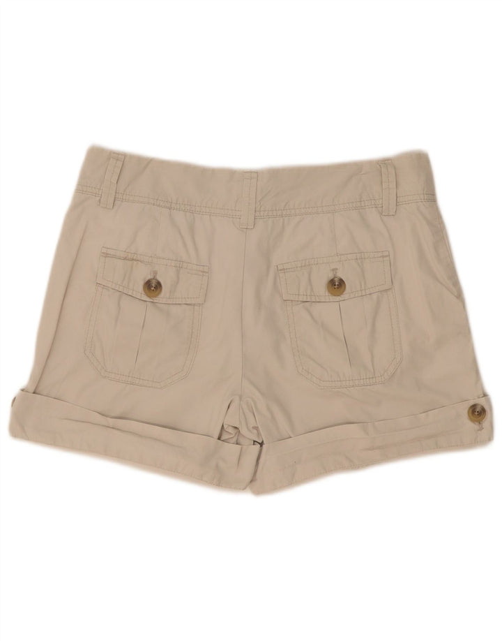 Gap Womens Cargo Shorts US 4 Small W32 Beige Bomuld