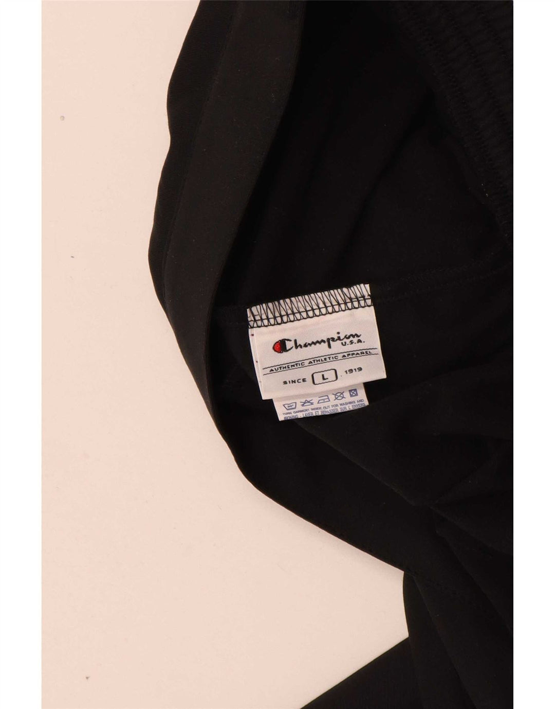 Champion Womens træningsdragt Bukser UK 14 Large Black Polyester