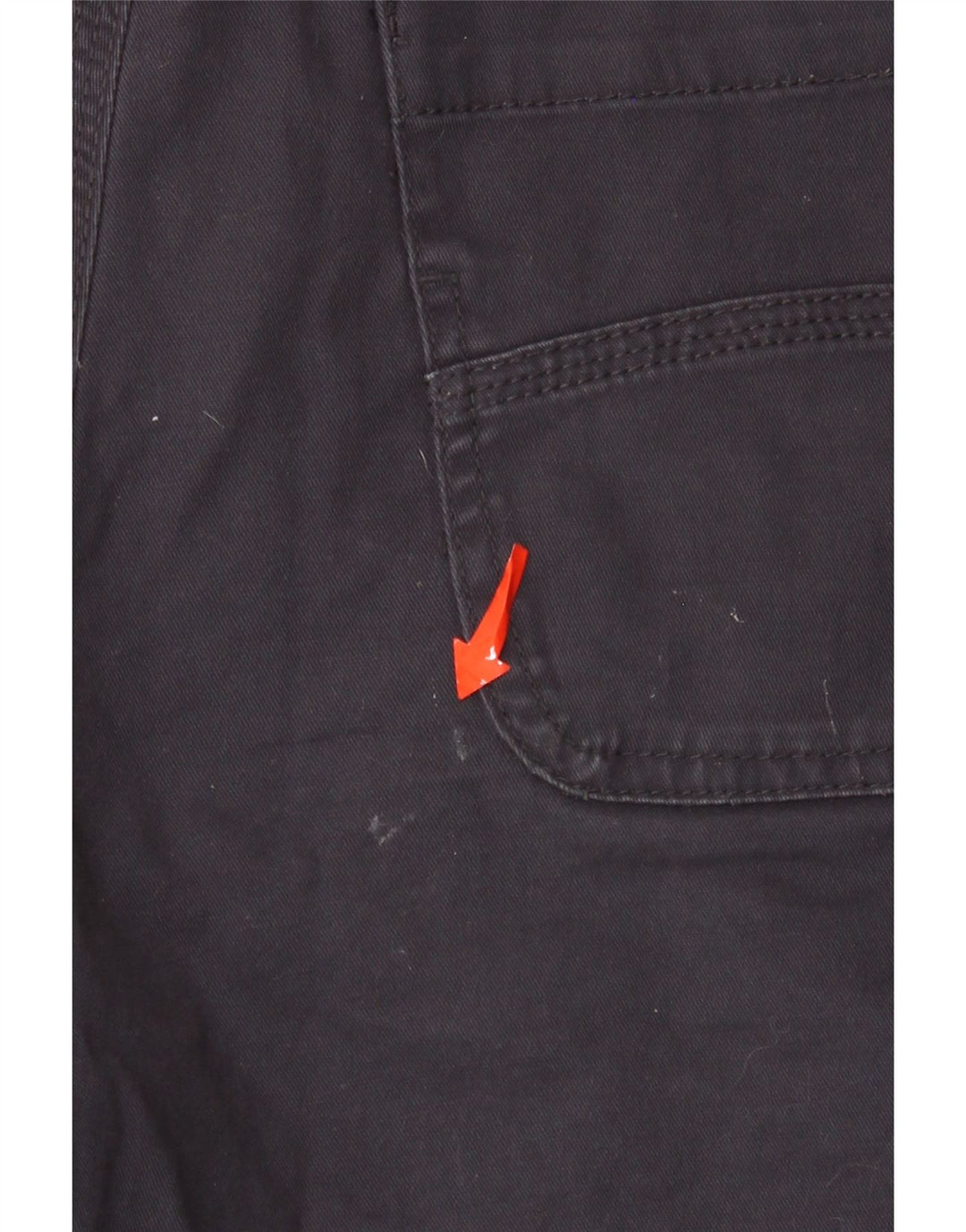 Weird Fish Dame Cargo Shorts UK 14 Large W36 Navy Blue Cotton