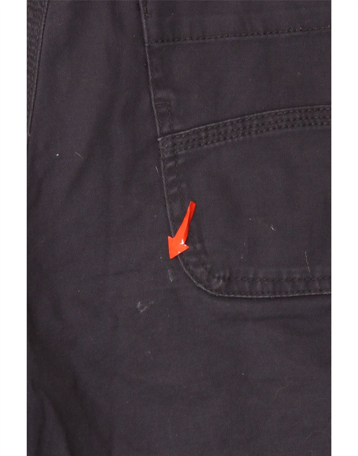 Weird Fish Dame Cargo Shorts UK 14 Large W36 Navy Blue Cotton