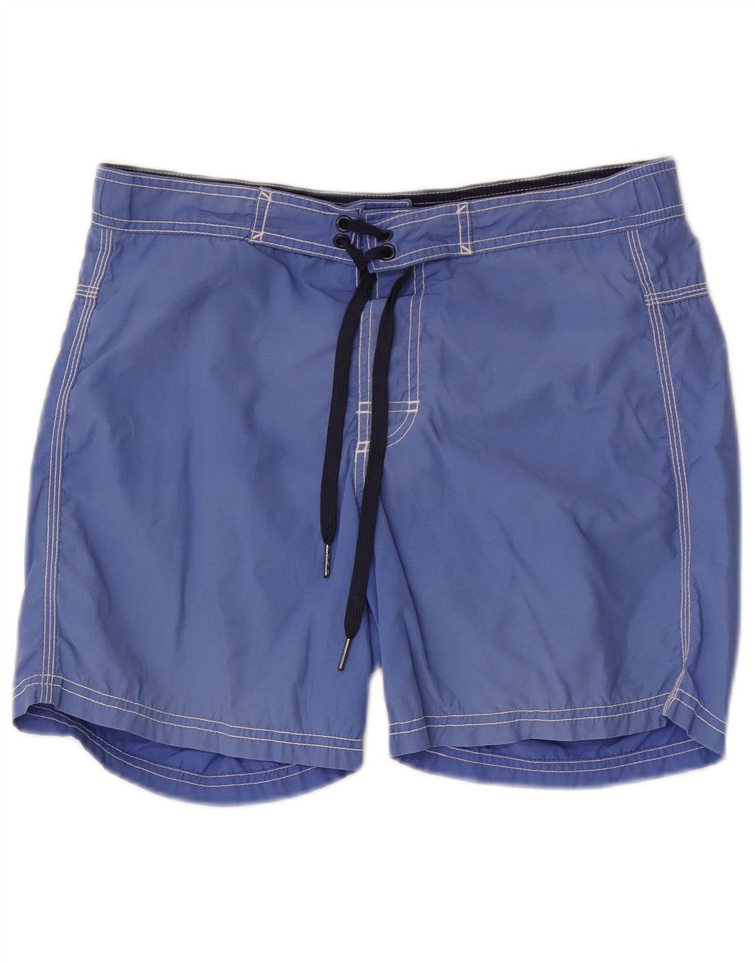 Benetton Badeshorts til mænd Små blå bomuld