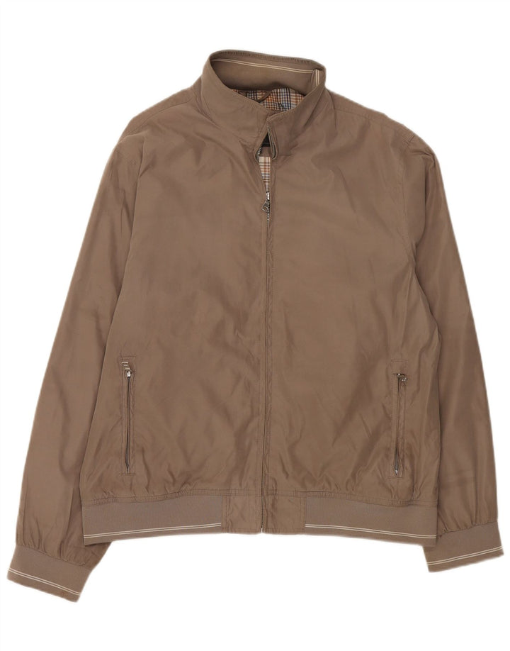Marks & Spencer Bomber Jacket UK 40 Stor brun polyester