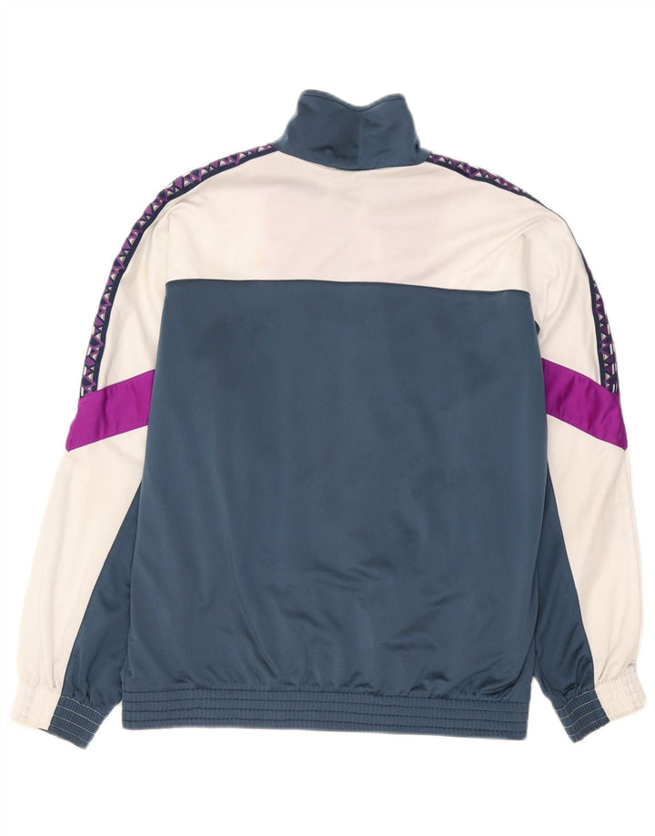 Lotto Herre grafisk hel træningsdragt Medium Navy Blue Colourblock