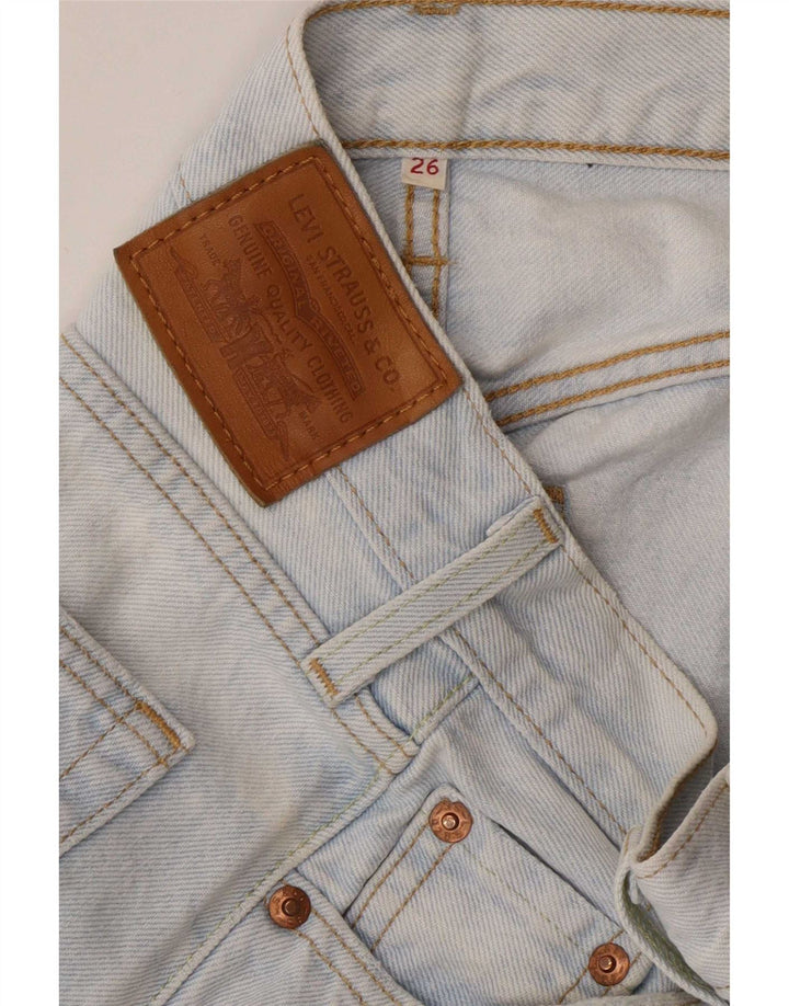 Levi's Dame Denim Nederdel W26 Lille Blå