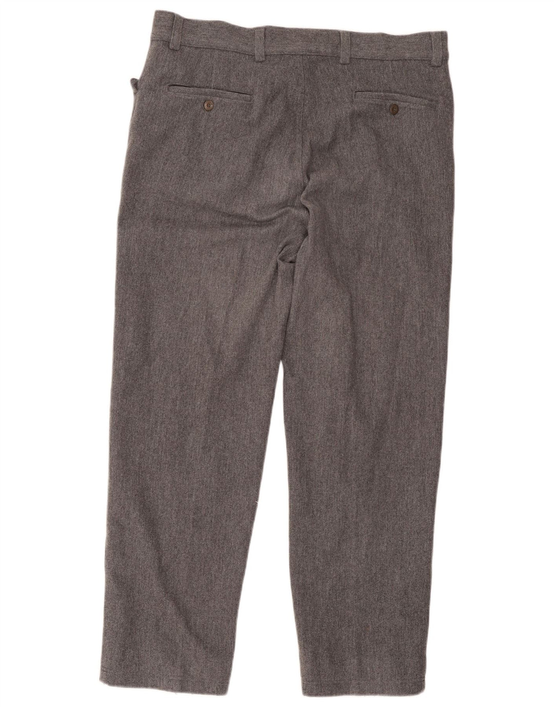 Versace Straight Suit Bukser til mænd IT 52 XL W38 L29 Grå Uld