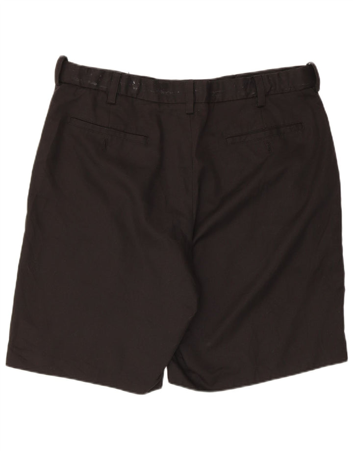 Izod Chino Shorts til mænd W38 XL Sort polyester