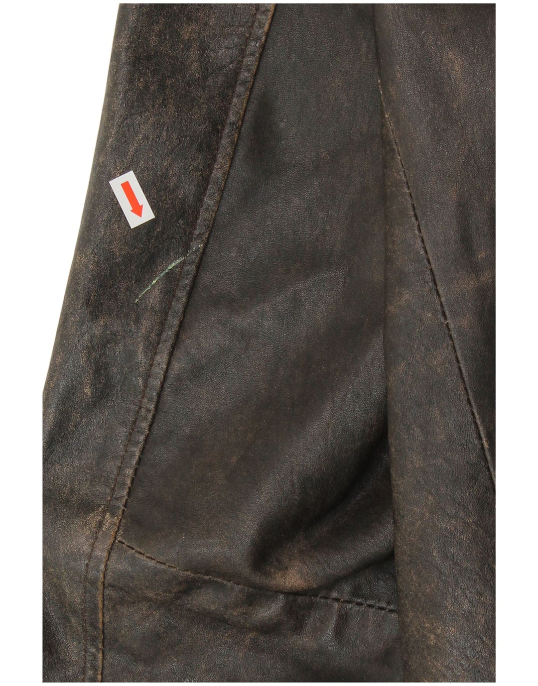 Mays & Rose Herre Læderjakke IT 50 Stor Brun Læder