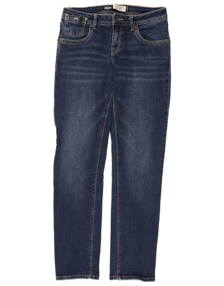 Superdry Dame Imogen Slim Jeans W28 L30 Blå Bomuld