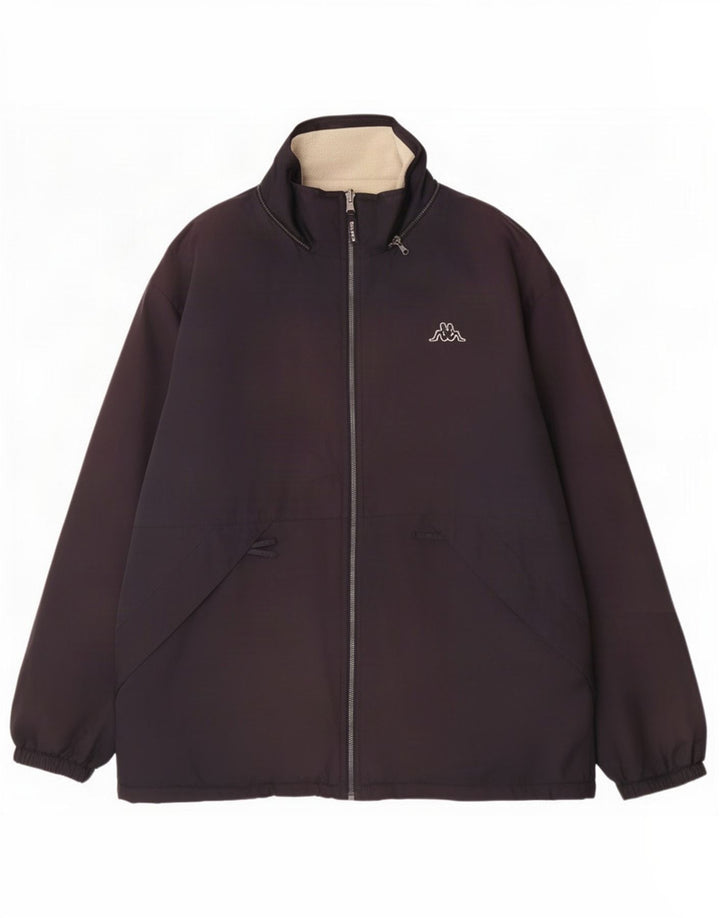 Kappa Herre Vendbar jakke UK 40 Large Navy Blue