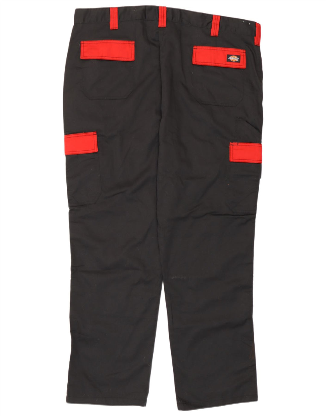 Dickies Straight Cargo bukser til mænd W44 L31 Sort Colourblock Polyester