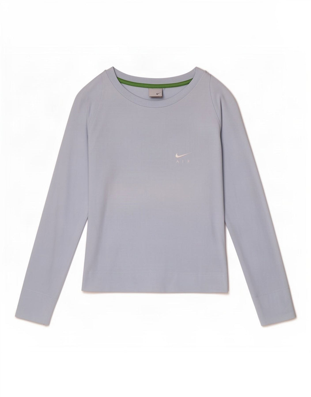 Nike Dametop Langærmet UK 10/12 Medium Blue Bomuld