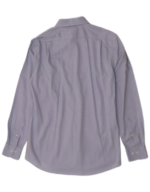 Ralph Lauren Herre Fitted Shirt Størrelse 15 1/2 39 Medium Blue Bomuld