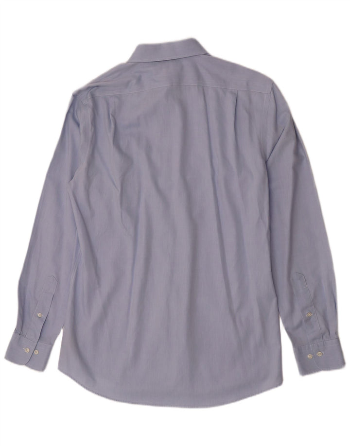 Ralph Lauren Herre Fitted Shirt Størrelse 15 1/2 39 Medium Blue Bomuld