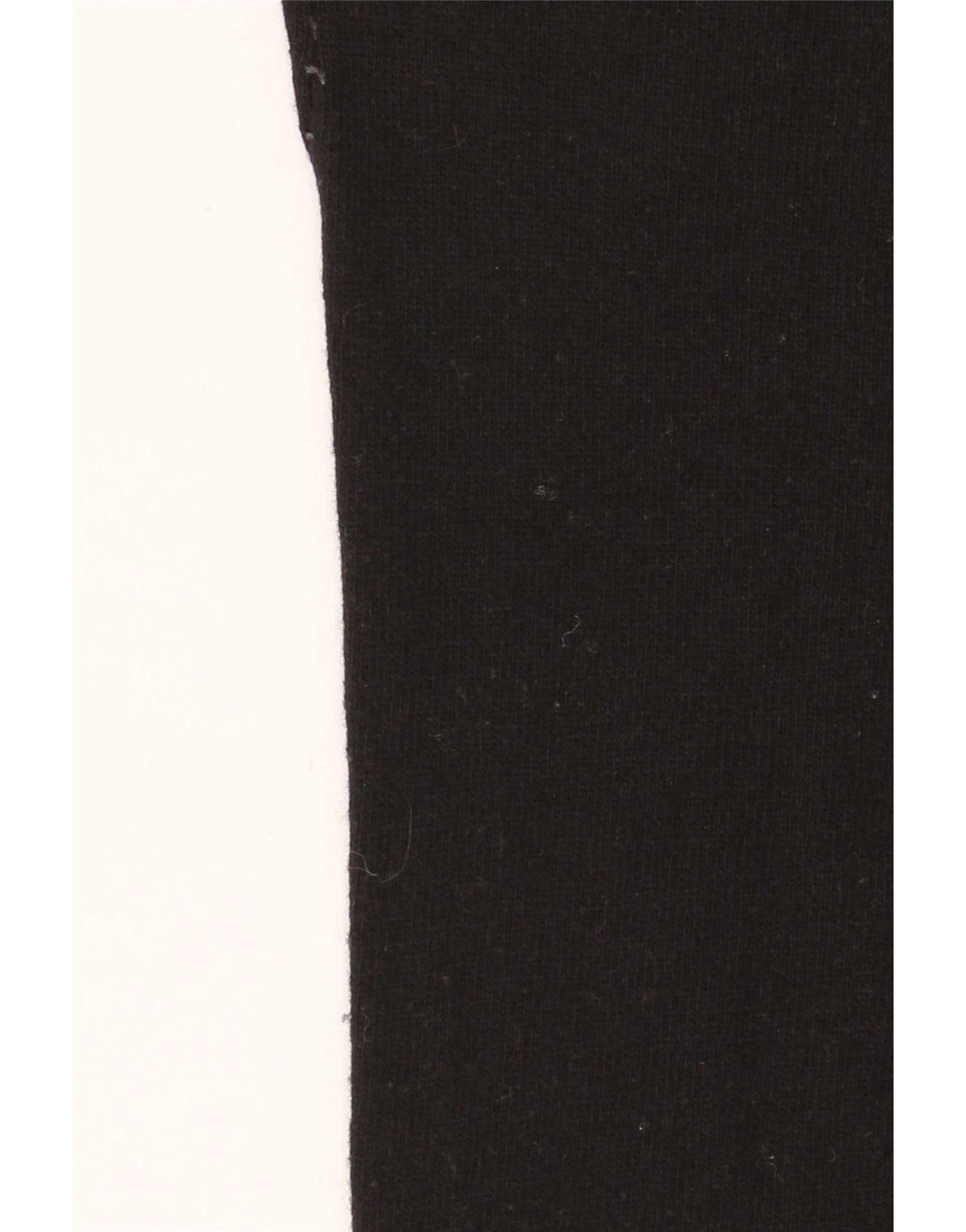 Benetton Dame Rullehals Sweater UK 10 Lille sort uld