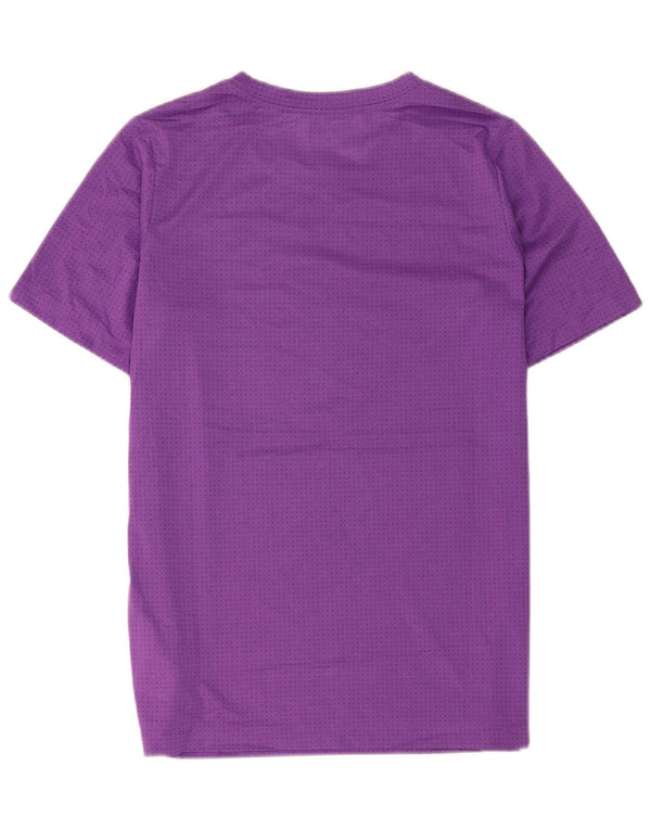 Nike Boys Rafa T-Shirt Top 13-14 år XL Lilla plettet polyester