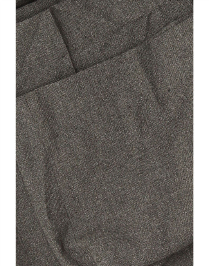Marks & Spencer Herre Regular Fit Suit Bukser W38 L28 Grå polyester